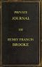 [Gutenberg 46095] • Private Journal of Henry Francis Brooke / Late Brigadier-General Commanding 2nd Infantry Brigade, Kandahar Field Force, Southern Afghanistan, from April 22nd to August 16th, 1880